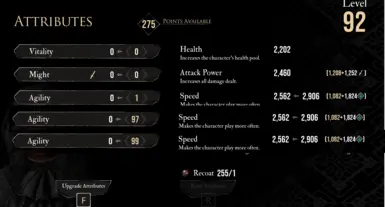 Buffed Agility