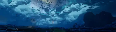 The Continent at night