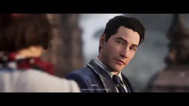 Gustave Keanu Reeves with Facial Animations