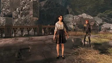 843_Clea Outfit - Skirt has been reduced in size. Thights have been removed.