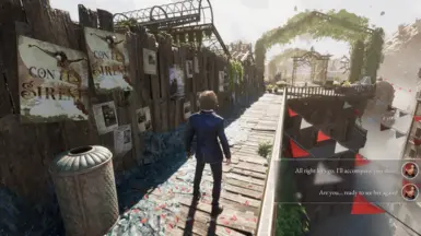 Vanilla - Blur and exploration dialogue