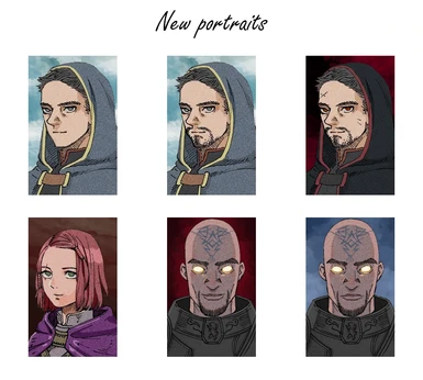 New portraits