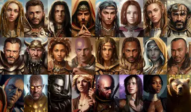 Realistic NPC Portraits for BG2EE at Baldur's Gate 2 Enhanced Edition ...