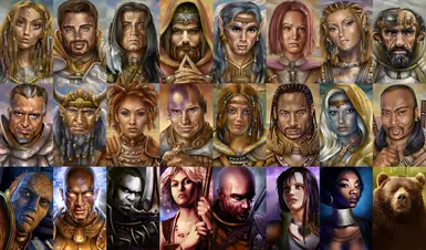 Realistic NPC Portraits for BG2EE at Baldur's Gate 2 Enhanced Edition ...