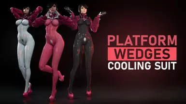Cooling Suit Platform Wedges