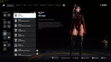 War Aegis Outfit - No Covers