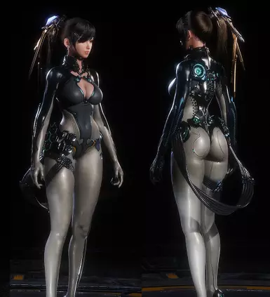 No Apron Raven Suit