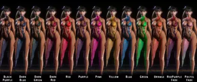 Alt Color Skin Suits
