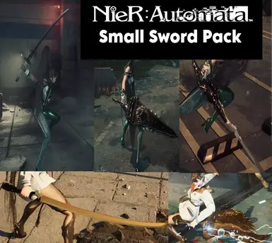 Nier Automata Small Sword Pack