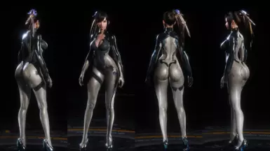 Less Is More - Raven Suit (YoRHa Butt version)
