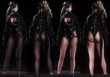 Shadow Kunoichi Blackout (No Tights Option Included)