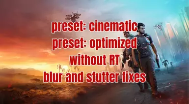 Complete guide to cinematic presets and optimization with RT off for MindsEye with visual blur and stutter correction