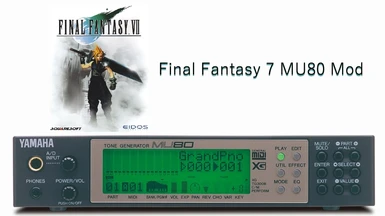 Final Fantasy 7 Yamaha MU80 XG Soundtrack Mod