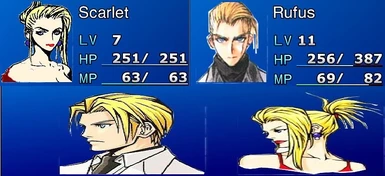 Final Fantasy 7 The Shinra CHARACTER overhaul MOD.
