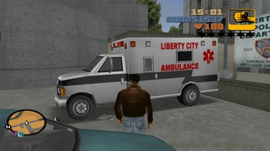 Ambulance - White/Black