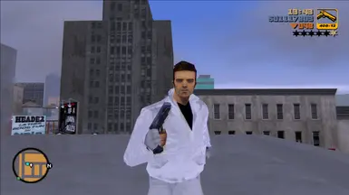 Liberty City's whitest cosplayer