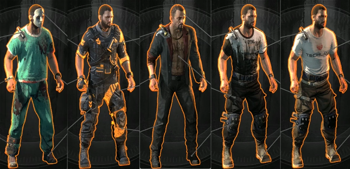 dying light trainer all costumes