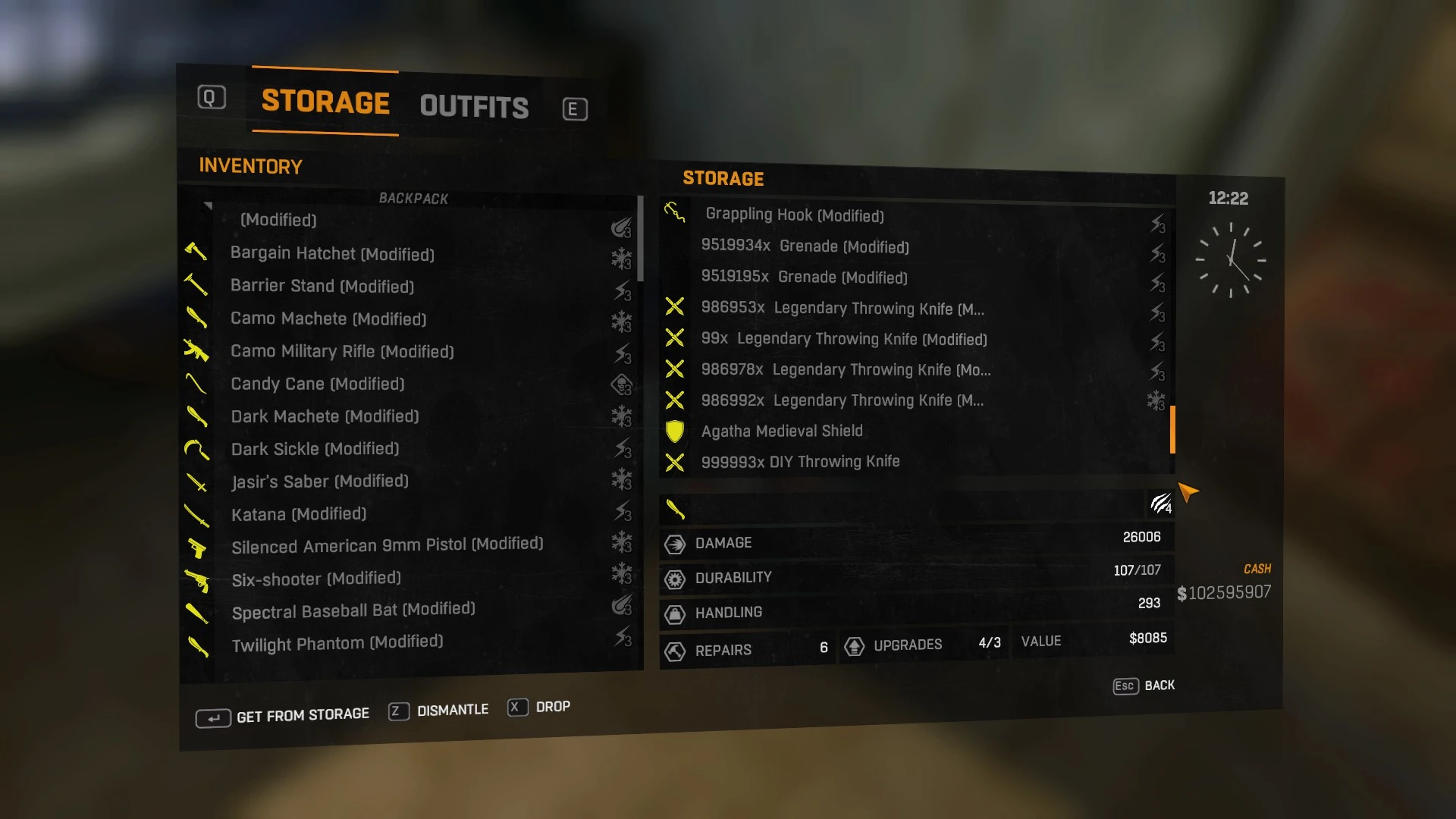 dying light best weapon modifications