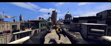 zombie is flying