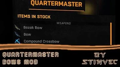 Quartermaster Bows Mod