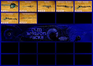 CLM-WP Weapons 201-220