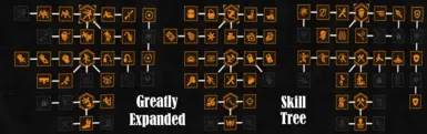 New Skill Tree (Grayed Out Skills are New)