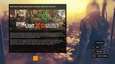 The Dying Light x Rust cross-over event is now live