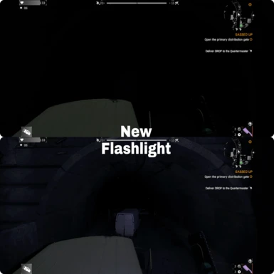 New Flashlight and weapon angle