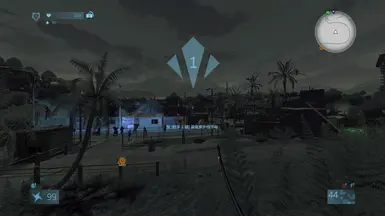BLUE HUD FOR HUMAN