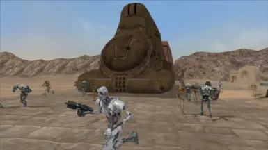 Tatooine Desert Bus At Star Wars: Battlefront Ii Nexus - Mods And Community