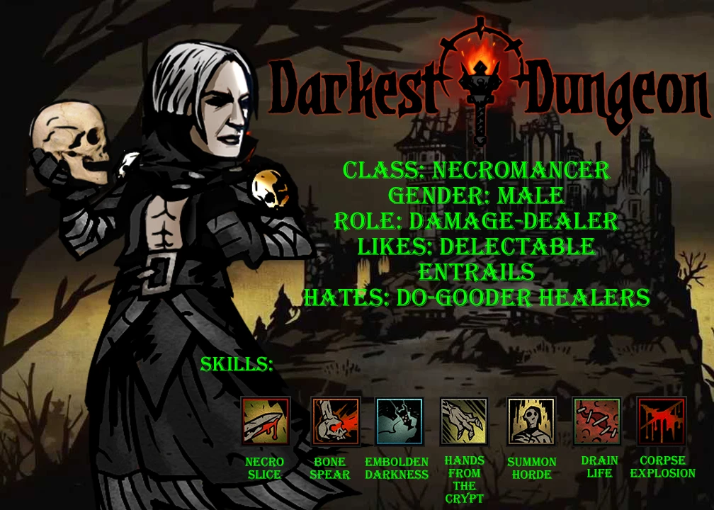 darkest dungeons necromancer