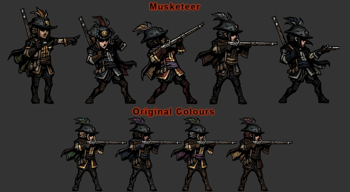 did the new darkest dungeon dlc add the musketeer