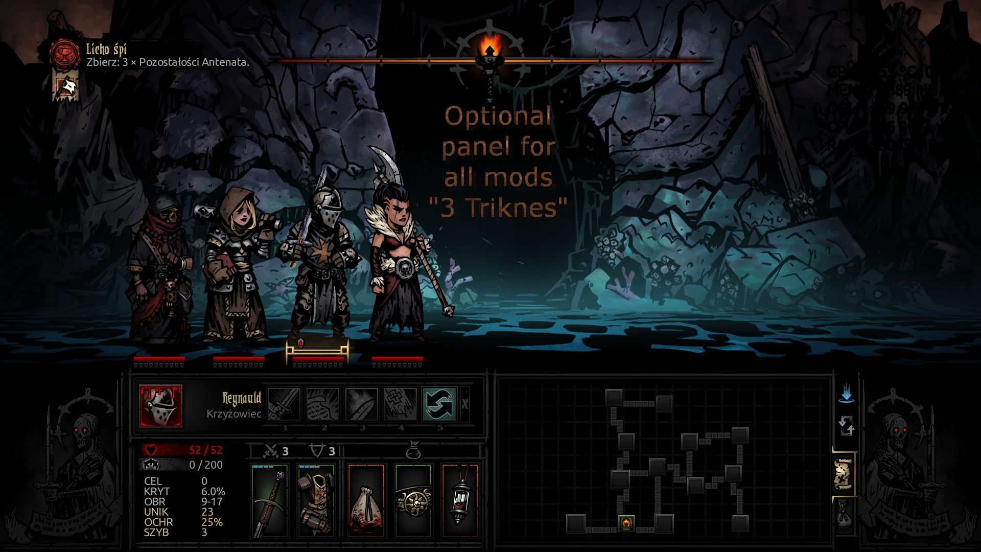 darkest dungeon inventory space mod