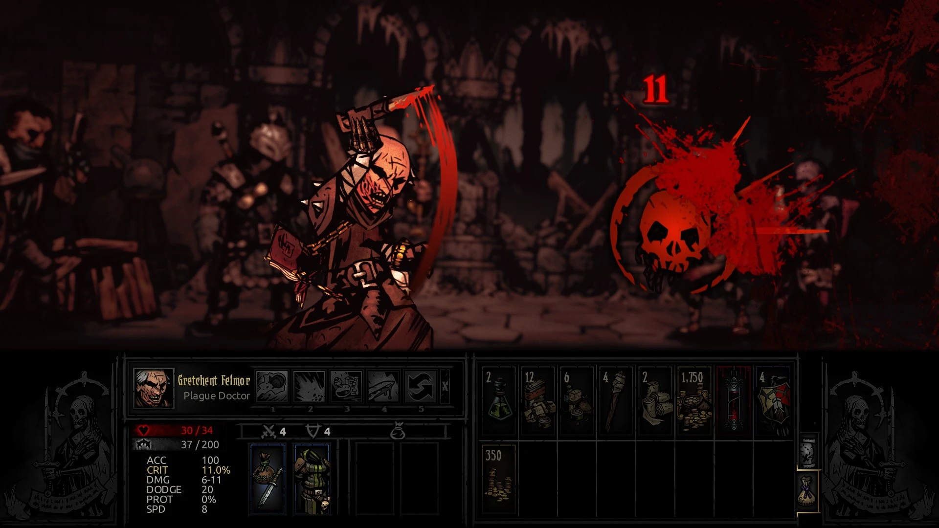 best plague doctor skills darkest dungeon