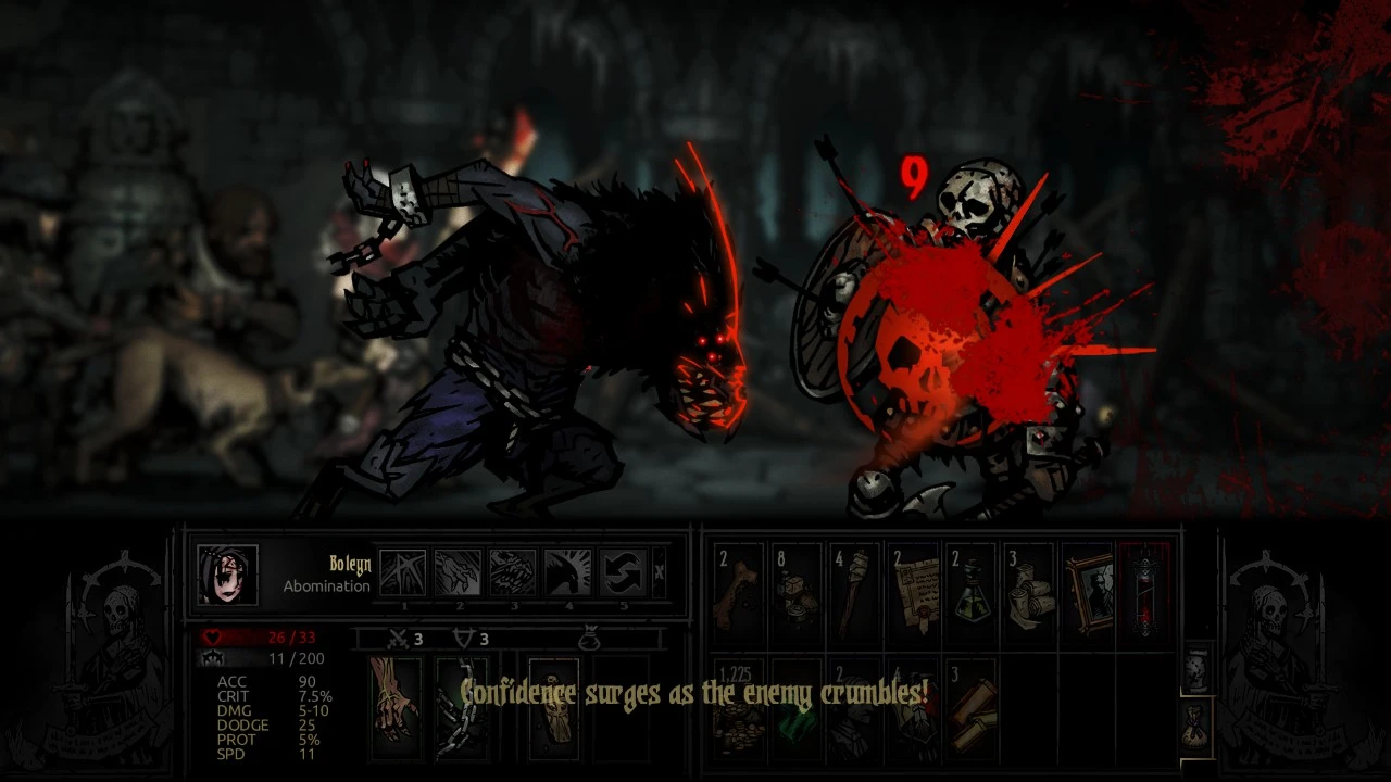 abomination gameplay darkest dungeon