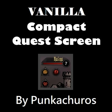 Vanilla Patch for Compact Quest Screen