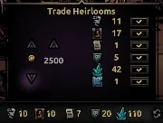 Trade your heirlooms