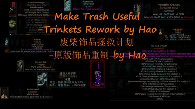 -Make Trash Useful-  Trinkets Rework