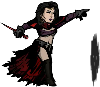 sorceress sprite attack grenade