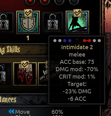 DD BLUE unit position pip color