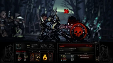 can you only have so many mod classes in darkest dungeon