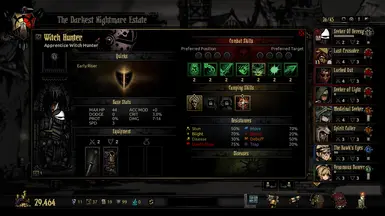 Witch Hunter Class