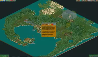 RCT2 Jurrassic Park scenario and objects