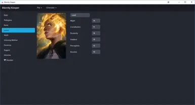 Eternity Keeper Save Game Editor