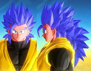 Revamped super saiyan 3 hair for CaCs – Xenoverse Mods