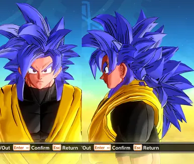 Goku and Vegeta's new forms from DB Multiverse – Xenoverse Mods