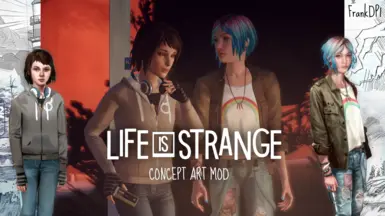 Concept Art Max and Chloe for Life Is Strange (2015) mod