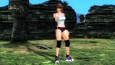 D0A5LR Hitomi Sexy Sporty Costume
