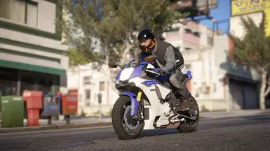 Yamaha YZF-R1 2015 For GTA V Enhanced v 0.1 (Replace)