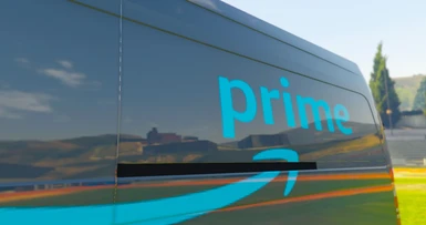 Amazon Prime UK Delivery Van